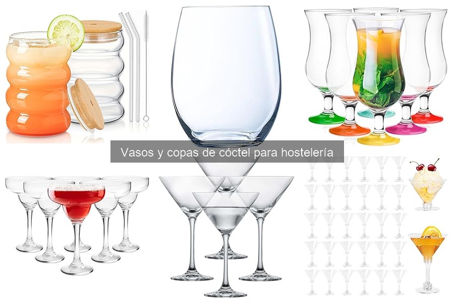 Cuándo usar copas de cóctel específicas en tus eventos