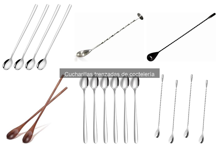 Cucharillas trenzadas de coctelería: Guía para principiantes