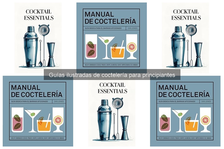 Cuida tu guía ilustrada de coctelería: consejos esenciales