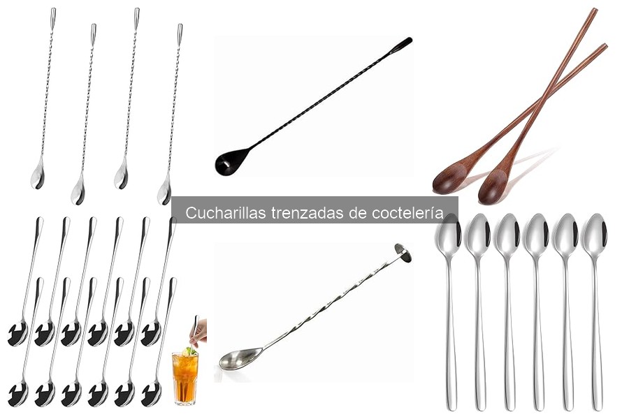 Cuidados esenciales para cucharillas trenzadas de coctelería