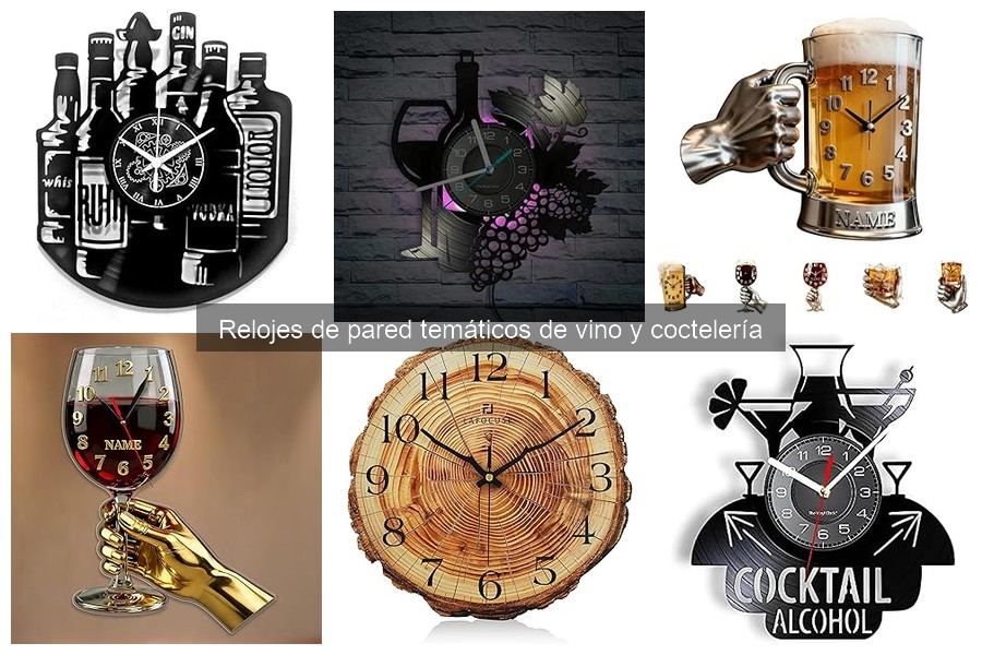 Cuidados Esenciales para Relojes de Pared Temáticos de Vino