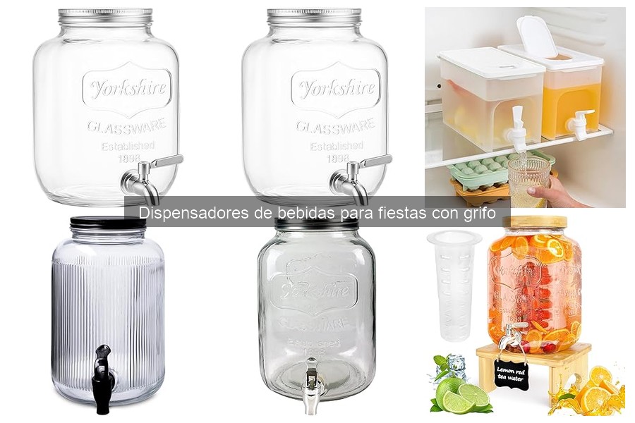 Cuidados y limpieza de dispensadores de bebidas para fiestas