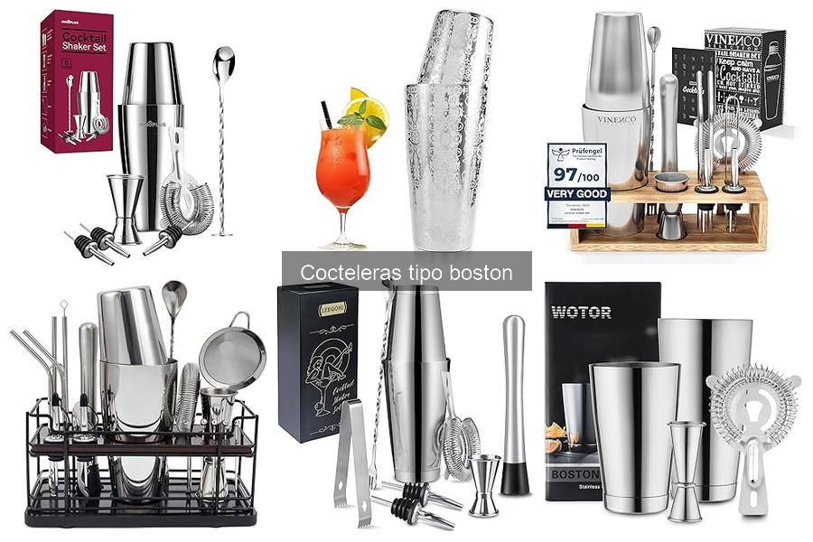 Cuidados y limpieza de una coctelera tipo Boston