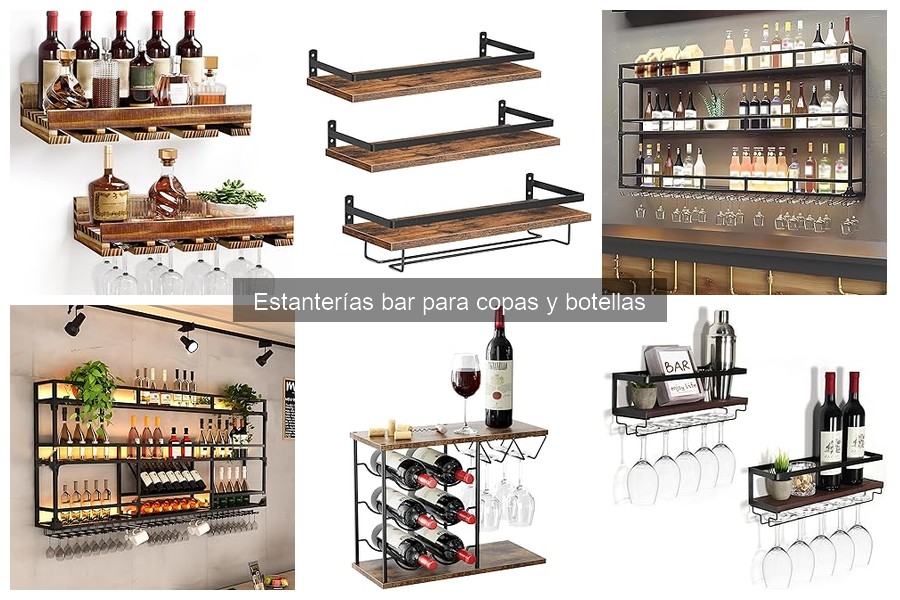 Cuidados y Mantenimiento de Estanterías Bar para Copas y Botellas