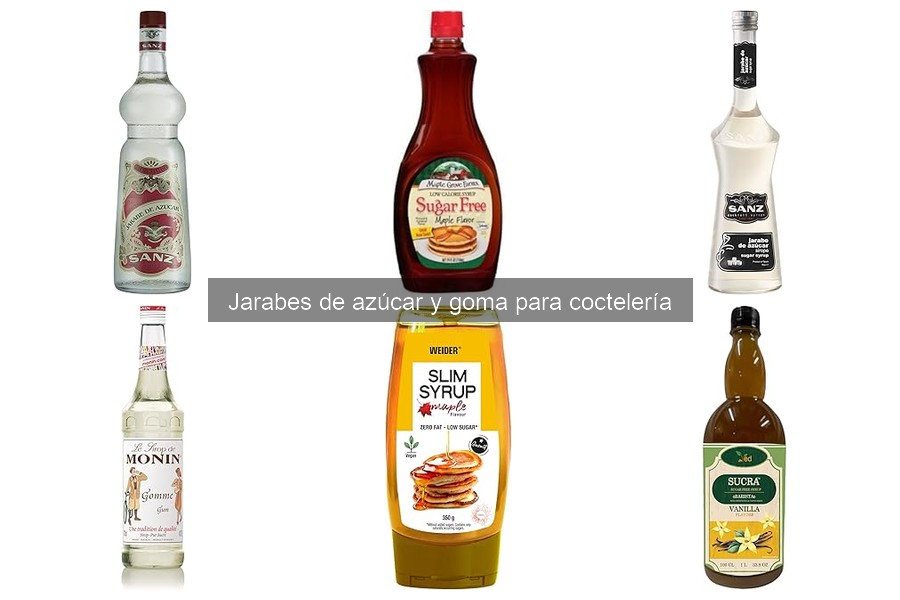 Deliciosas recetas de cócteles con jarabes de azúcar y goma