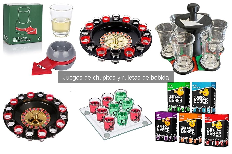 Descubre los mejores juegos de chupitos y cómo funcionan