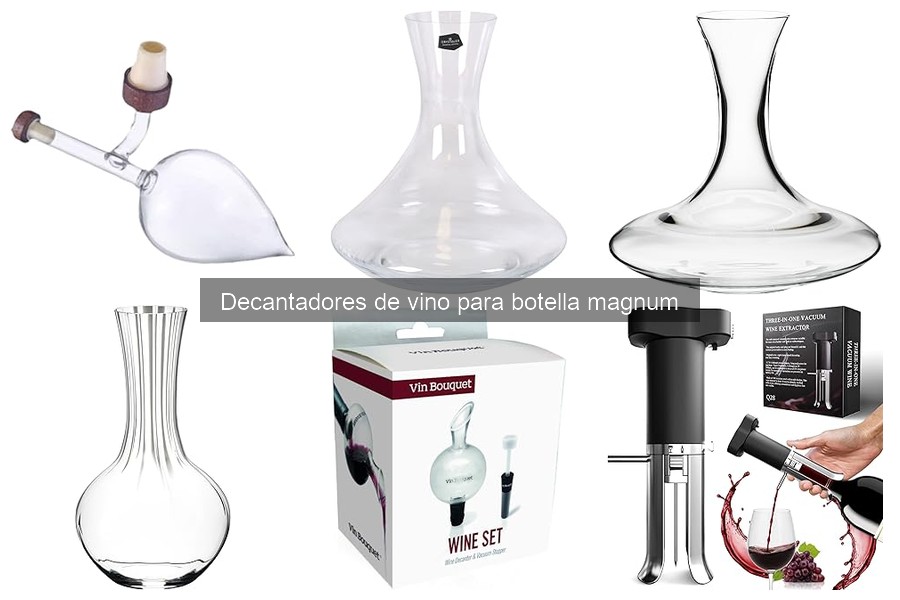 Descubre qué es un decantador de vino para botella magnum