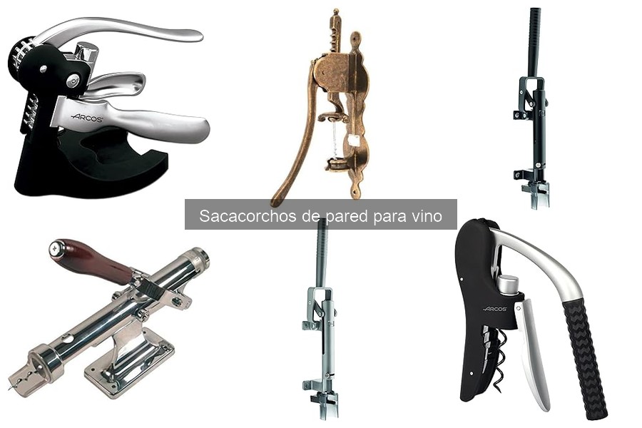 Descubre qué es un sacacorchos de pared y su funcionamiento