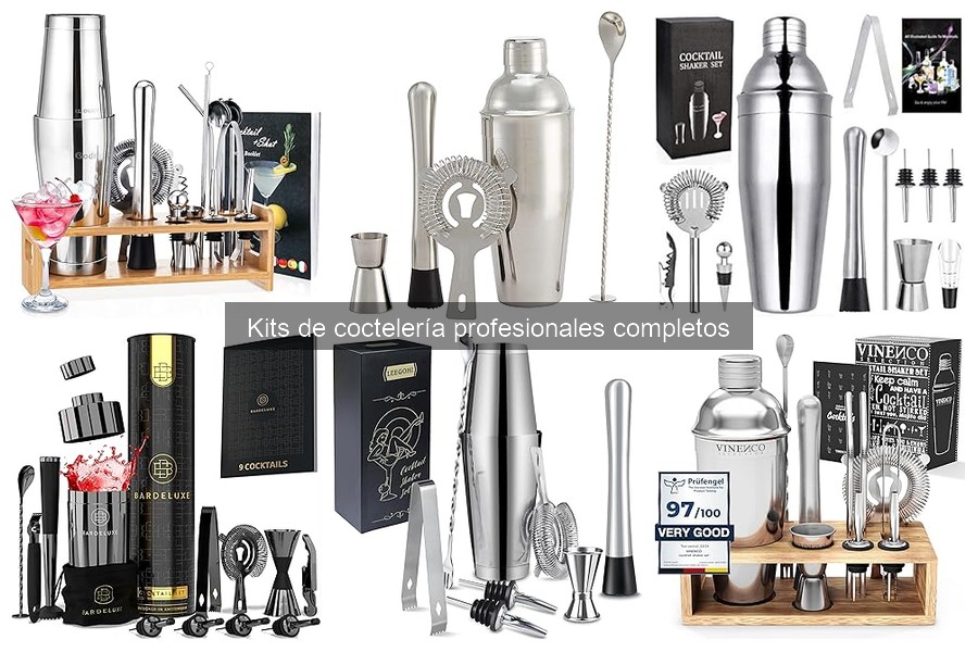 Descubre qué incluye un kit de coctelería profesional completo