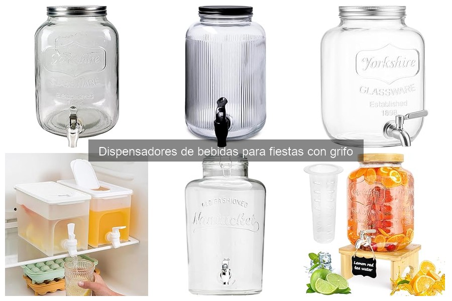 Diferencias entre dispensadores de bebidas para bodas y fiestas