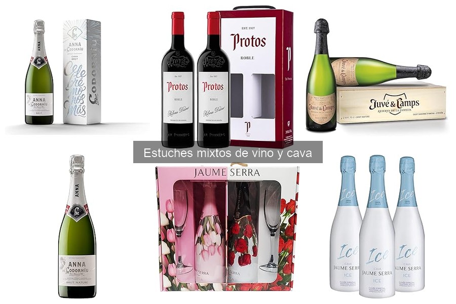 Diferencias entre estuches de vino y estuches mixtos