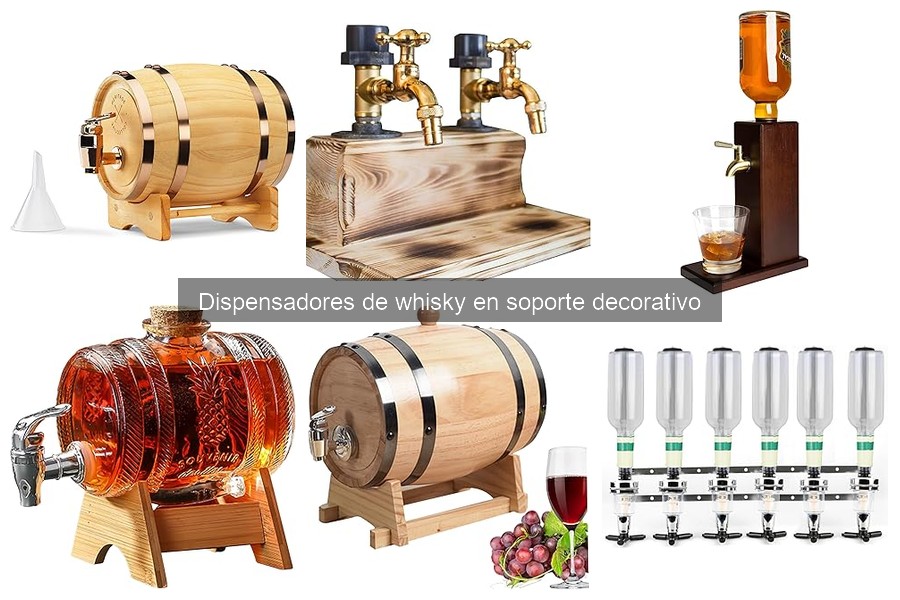 Dispensador de whisky decorativo: ¿qué es y por qué tenerlo?