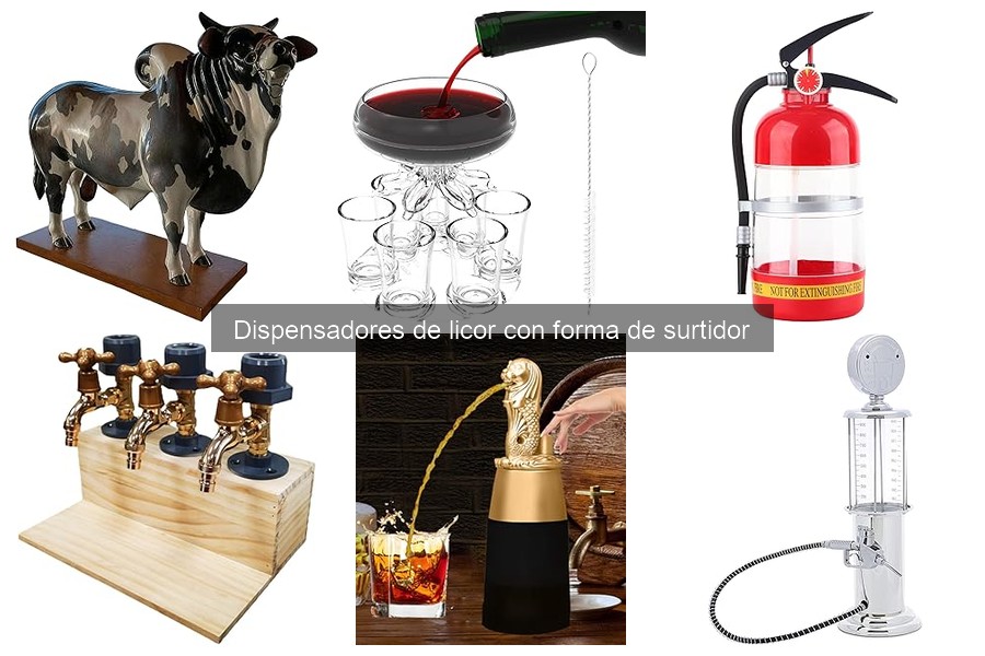 Dispensadores de licor con forma de surtidor: ¿Qué son?