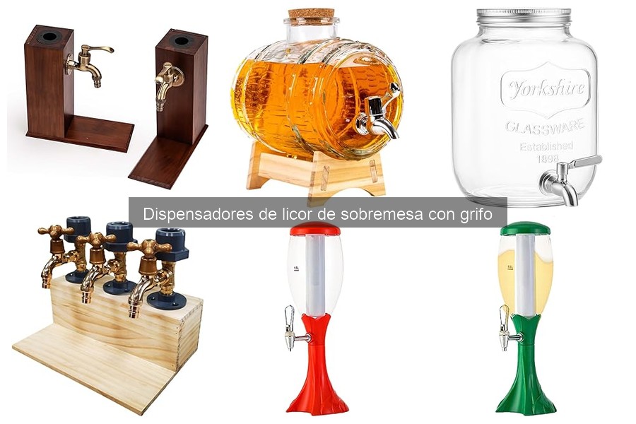 Dispensadores de licor modernos: estilo y funcionalidad