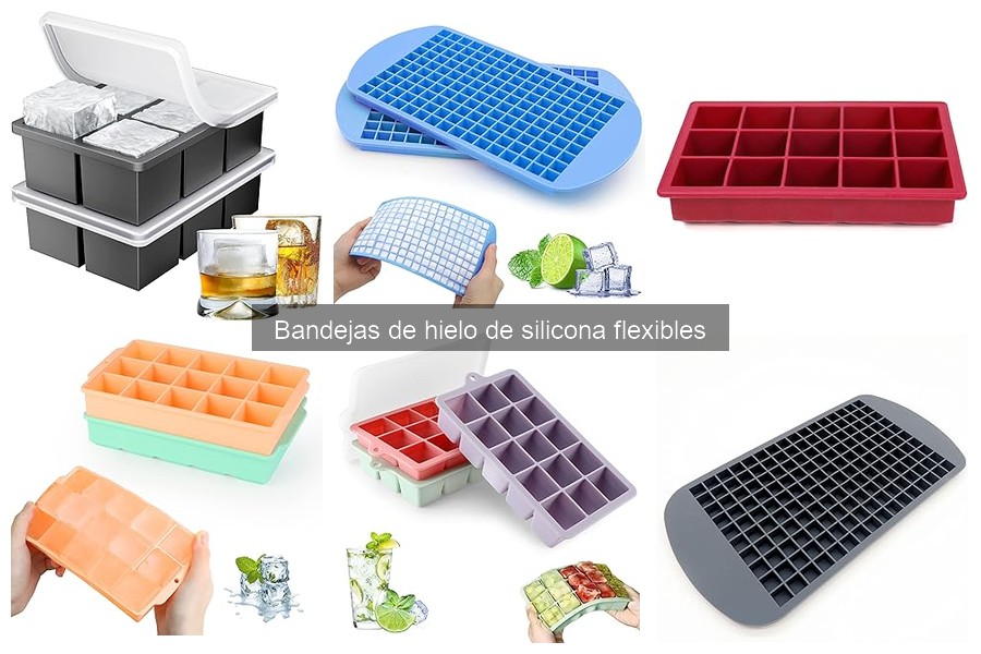 Dónde comprar bandejas de hielo de silicona a buen precio