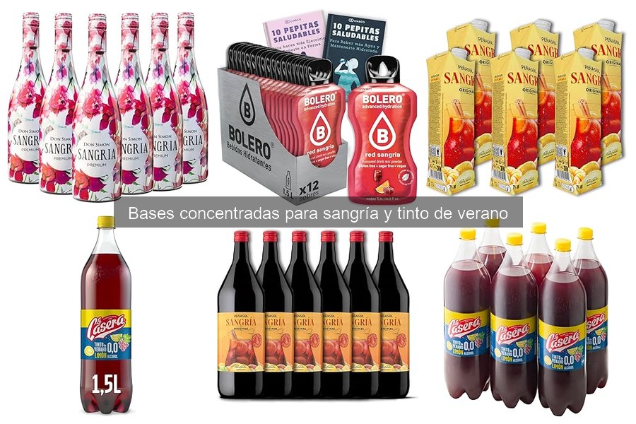 Dónde comprar bases concentradas para sangría online
