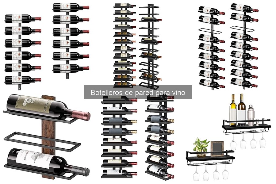 Dónde comprar botelleros de pared para vino: Guía 2023