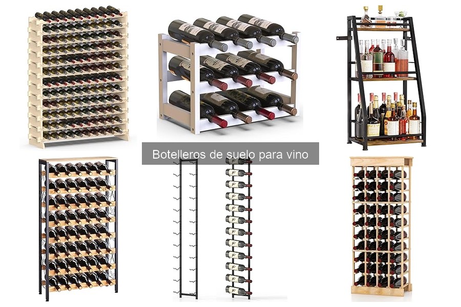 Dónde comprar botelleros de suelo para vino: tiendas y ofertas
