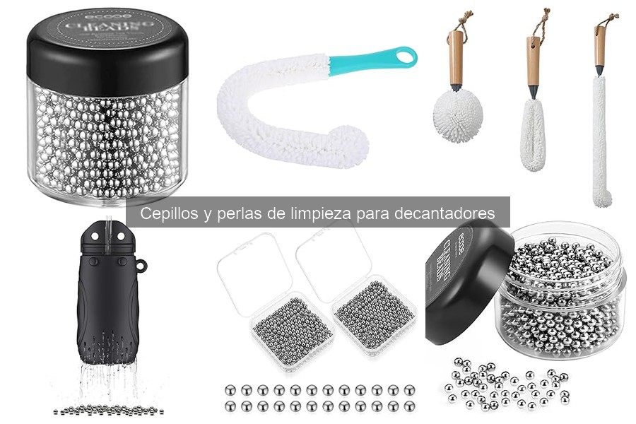 Dónde Comprar Cepillos y Perlas de Limpieza para Decantadores