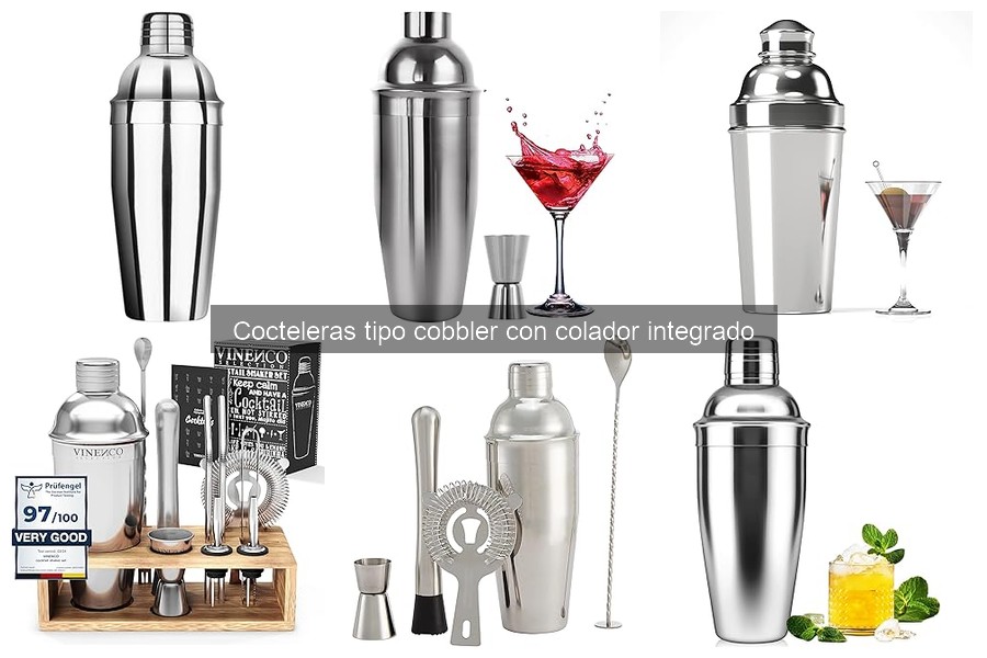 Dónde comprar cocteleras tipo cobbler online: precios y ofertas