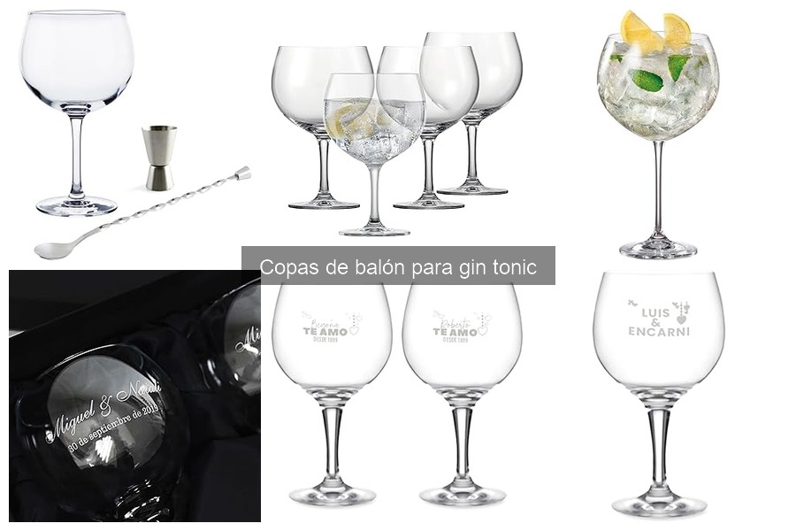 Dónde comprar copas de balón para gin tonic online y en tienda