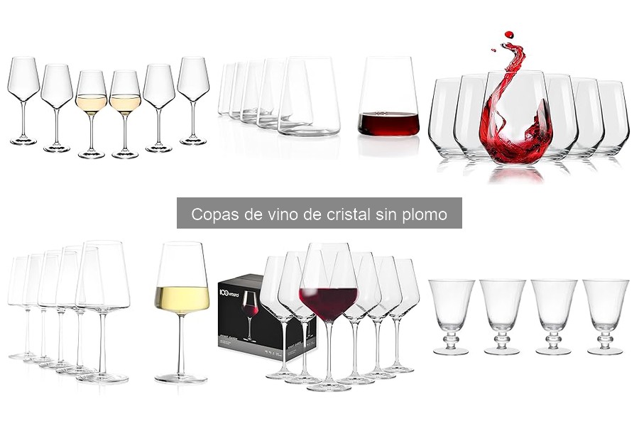 Dónde comprar copas de vino de cristal sin plomo