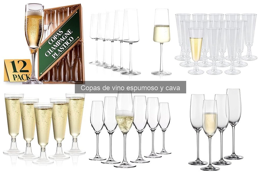 Dónde comprar copas de vino espumoso a buen precio