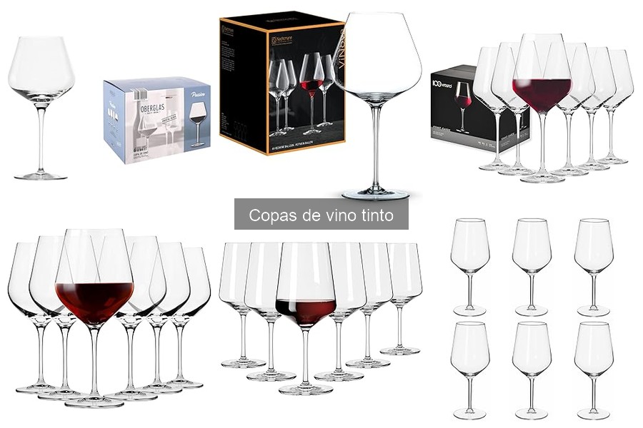 Dónde comprar copas de vino tinto de calidad al mejor precio