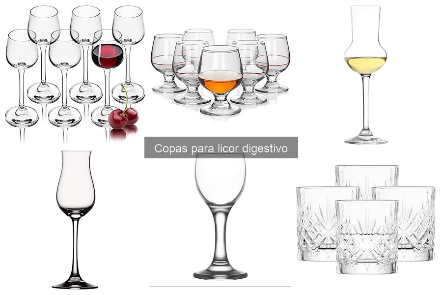 Dónde Comprar Copas para Licor Digestivo: Mejores Opciones