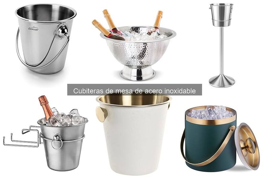 ¿Dónde comprar cubiteras de mesa de acero inoxidable?