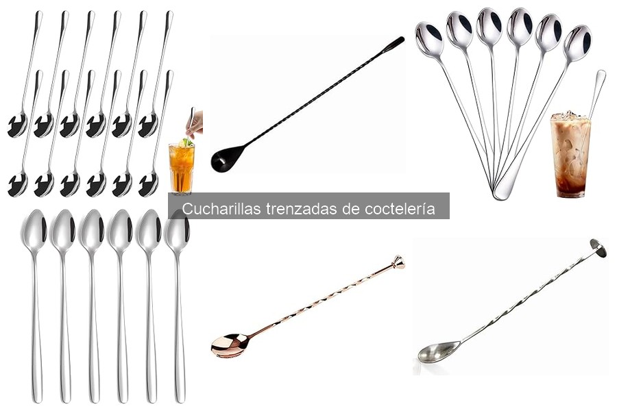 Dónde comprar cucharillas trenzadas de coctelería online y más