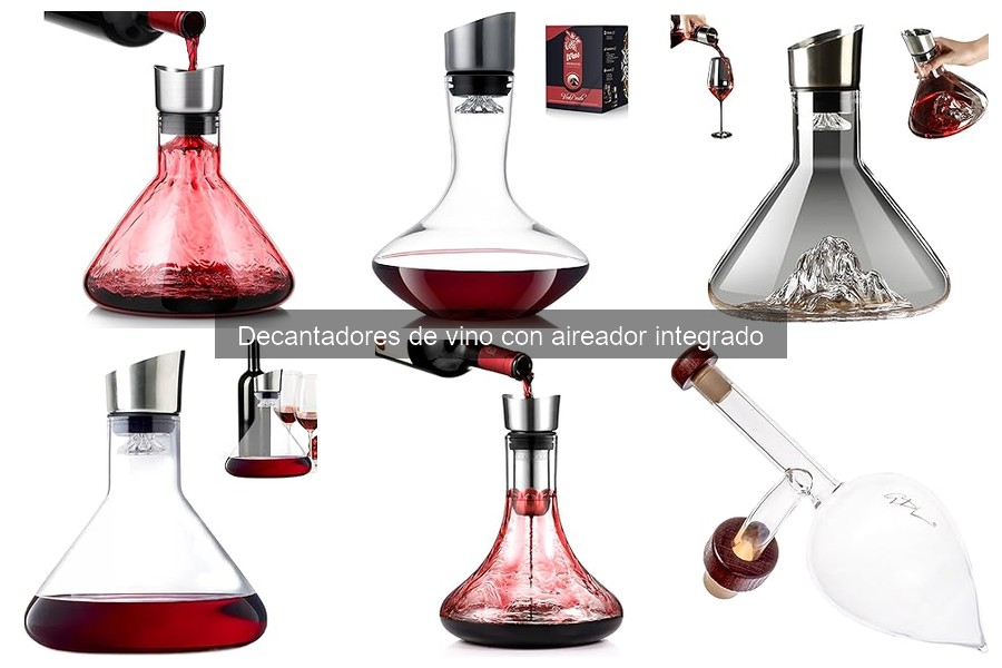 Dónde comprar decantadores de vino con aireador integrado