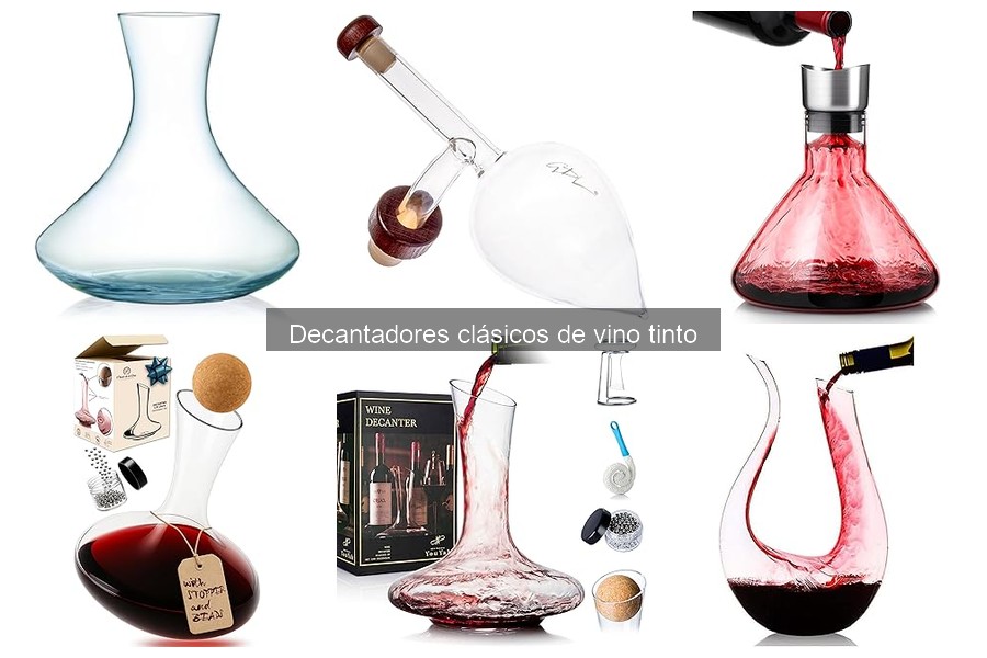 Dónde comprar decantadores de vino tinto: mejores opciones