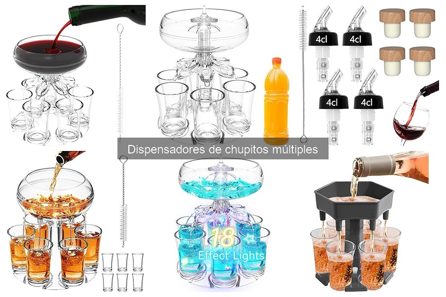 Dónde comprar dispensadores de chupitos múltiples a buen precio