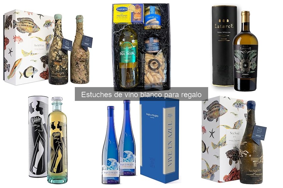 Dónde comprar estuches de vino blanco para regalo