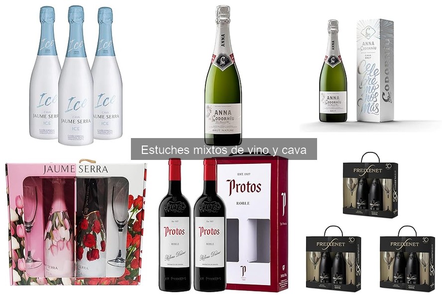 Dónde comprar estuches mixtos de vino y cava en 2023