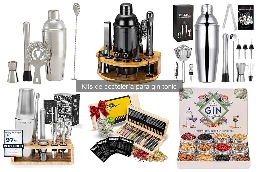 Dónde comprar kits de coctelería para gin tonic online
