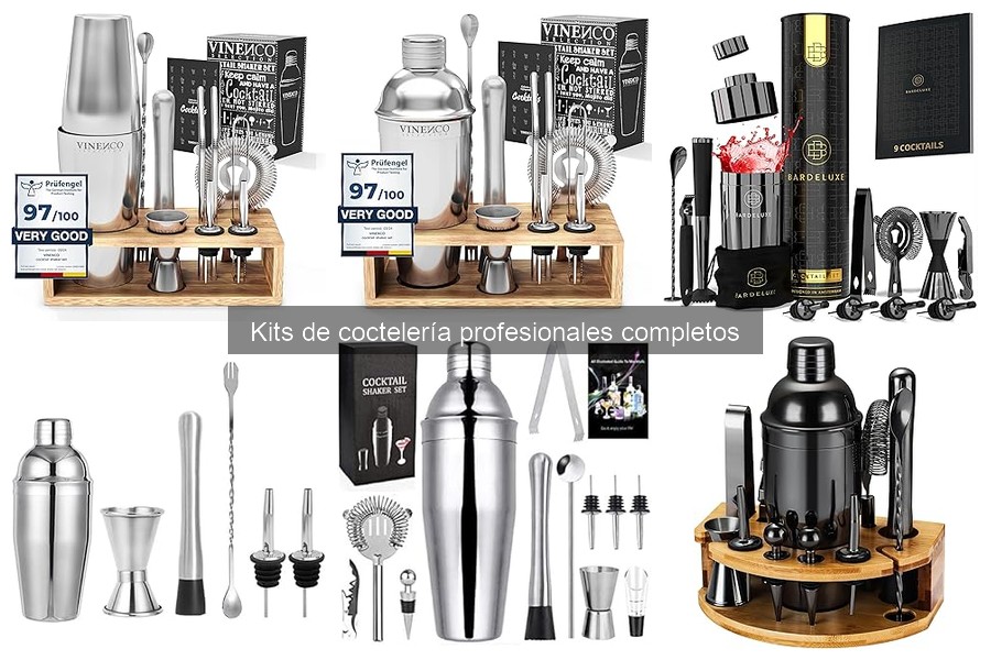Dónde comprar kits de coctelería profesionales baratos