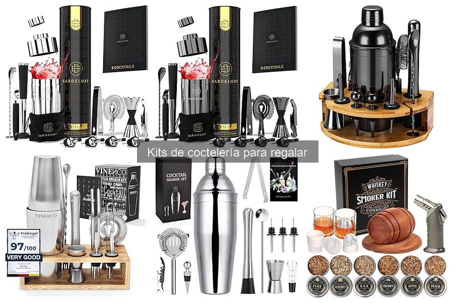 Dónde comprar los mejores kits de coctelería calidad-precio