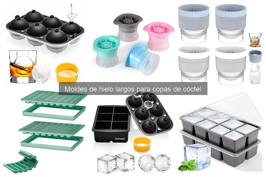 Dónde comprar moldes de hielo largos para cócteles
