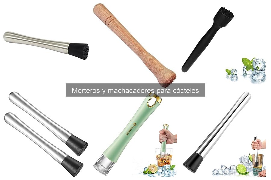 Dónde comprar morteros y machacadores para cócteles