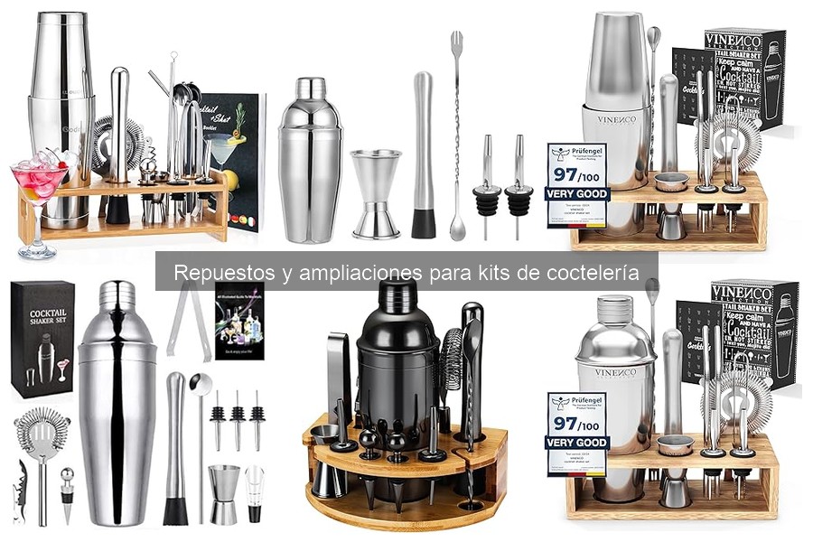 Dónde comprar repuestos para kits de coctelería