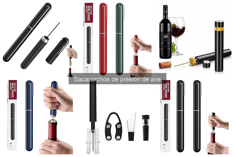 Dónde comprar sacacorchos de presión de aire: guías y precios