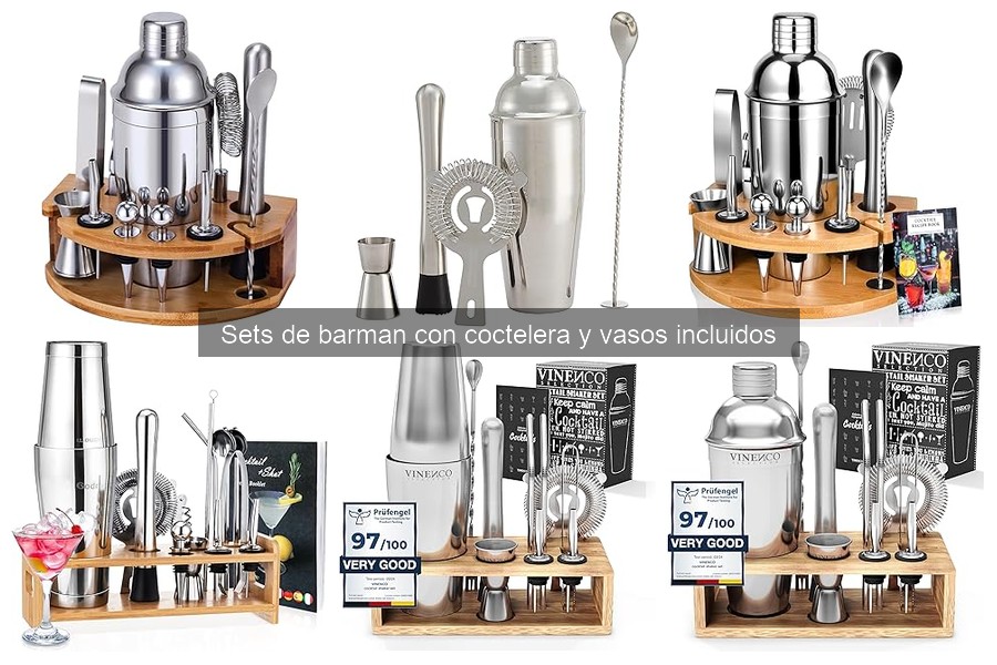 Dónde comprar sets de barman en oferta: Mejores lugares y precios
