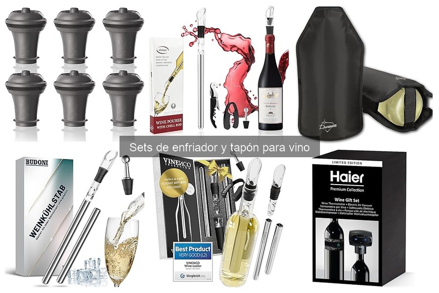 Dónde Comprar Sets de Enfriador y Tapón para Vino