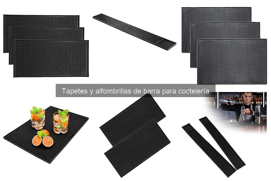 Dónde comprar tapetes de barra para coctelería online y más