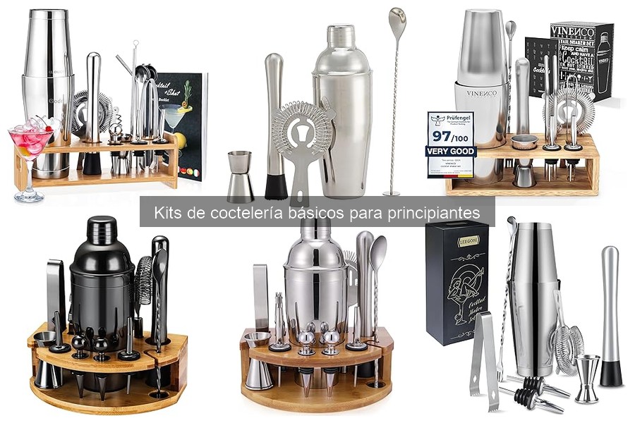Dónde comprar un kit de coctelería económico y buenas ofertas