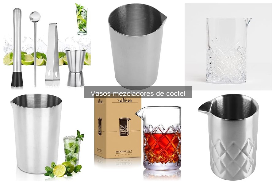 Dónde comprar vasos mezcladores de cóctel: guía completa