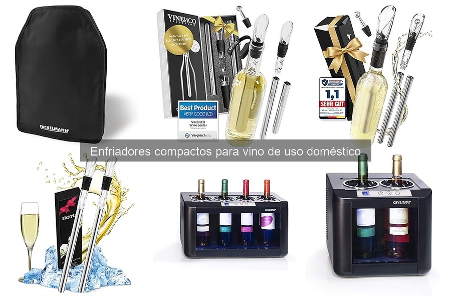 Eficiencia energética de enfriadores compactos para vino