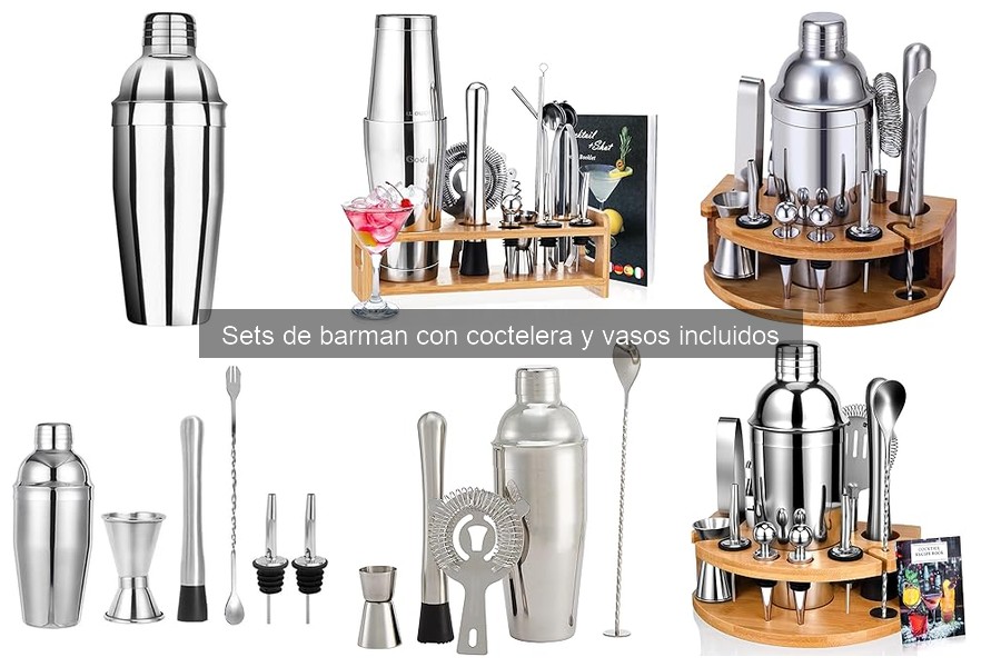 El mejor material para utensilios de un set de barman